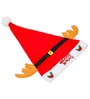 Red Fabric Claus Christmas Cap