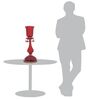 Red Fanus Moulded Table Lamp