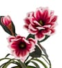 Red Faux Leather Magnolia Serenade Arrangement Pot With Flower