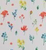Red Floral 150 TC Cotton Queen Sized Bed Sheets with 2 Pillow Covers