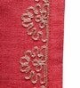 Red Floral Cotton Blend (12 x 84 ) Table Runner