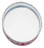 Red Floral Decorative Stainless Steel Karwa Chauth Thali Set with Plate Chalni Lota|Karva Chauth Pooja Thali