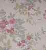 Red Floral Print 300 TC Cotton Double Bed Sheet with 2 Pillow Covers Sensory Bloom Collection