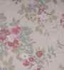 Red Floral Print 300 TC Cotton Single Bed Sheet with 1 Pillow Cover Sensory Bloom Collection
