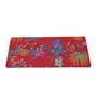 Red Floral Printed Laptop & Keyboard Mat