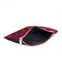 Red Floral Printed Utility Pouches Set of 2