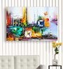 Abstract In Multicolour Canvas Framed Art Print (33 x 21 Inches)
