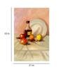 Still Life In Red Canvas Framed Art Print (33 x 21 Inches)