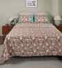 Red Fruit Print 200 TC Cotton Single Bed Sheet with 1 Pillow Cover Sensory Bloom Collection