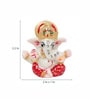 Red Handcrafted Ganesha Idol