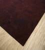 Red Geometric Wool 8 ft x 10 ft Hand Tuftted Carpet