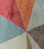 Geometrical Pattern Wool Hand Tufted 5 x 8 Feet Carpet