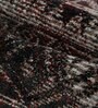 Red Geometrical Polypropylene 3 ft x 5 ft Machine Made Carpet