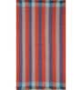 Red Geometrical Wool 5 ft X 8 ft Rectangle Flat Weaves
