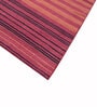 Red Geometrical Wool 5 ft X 8 ft Flat Weaves