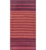 Red Geometrical Wool 5 ft X 8 ft Flat Weaves