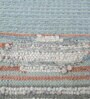 Red Geometrical Wool 6 ft X 9 ft Flat Weaves