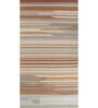 Red Geometrical Wool 6 ft X 9 ft Flat Weaves