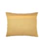 Beige Jute Abstract 12x18 inches Cushion Covers (Pack of 2)