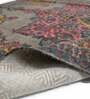 Multicolor Persian Jute 6 ft x 9 ft Hand Woven Carpet
