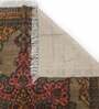 Multicolor Persian Jute 6 ft x 9 ft Hand Woven Carpet