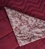 Red Kanan Reversible King Quilt 90X90 With 2 Pillow Covers