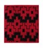 Red Abstract Microfiber 24X16 Inches Anti-Skid Door Mat