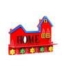 Red Mdf Home Decorative Key Holder