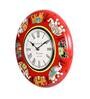 Red MDF Wall Clocks