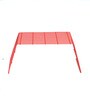 Red Metal Planter Stand
