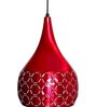 Muston Red Metal Cluster Hanging Light