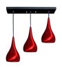 Electa Red Metal Cluster Hanging Light
