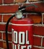 Red Metal Prop Extinguisher