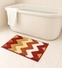 Red Microfiber 16x24 Inches Super Soft Bath Mat