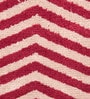 Red Microfiber 55 x 22 Inches Machine Made Floor Runner