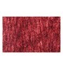 Red Microfibre 23 x 56 Inches Machine Made Floor Runner