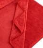 Red Microfiber Solid 300 GSM Bath Towel