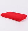 Set of 5 Red Microfibre 250 GSM Bath Towels