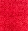 Red Mink Floral 400 GSM Double Bed Blanket