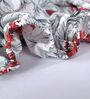 Red Mist Floral 144 Tc Cotton Elastic Fitted Single Bedsheet With Pillowcover