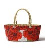 Red Natural Fibre Basket