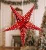 Red Paper Christmas Star