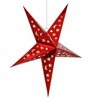 Red Paper Christmas Star