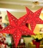 Red Paper Christmas Star