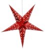 Red Paper Christmas Star