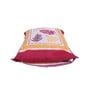 Red Patterned 144 TC 100% Cotton (Set of 2) Pillow Covers