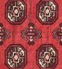 Red Persian 3x5 Feet Machine Made Carpet