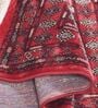 Red Persian 5x7 Feet Machine Made Carpet