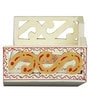 Red Pine Wood Pooja Mandir Without Door
