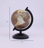 Red Plastic Geographical Map Table Globe